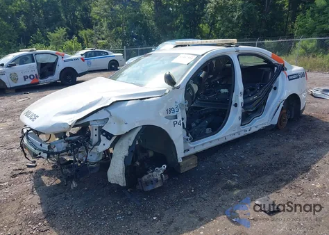 2018 Ford Police Interceptor из США, поврежденный, VIN 1FAHP2MK8JG114574